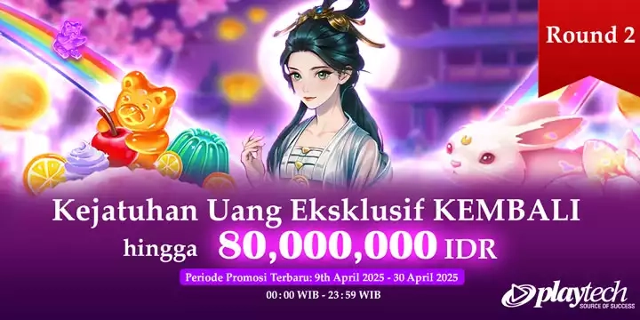 EVENT PLAYTECH Exclusive Cash Drop Mulai 09 April sampai 30 April 2025