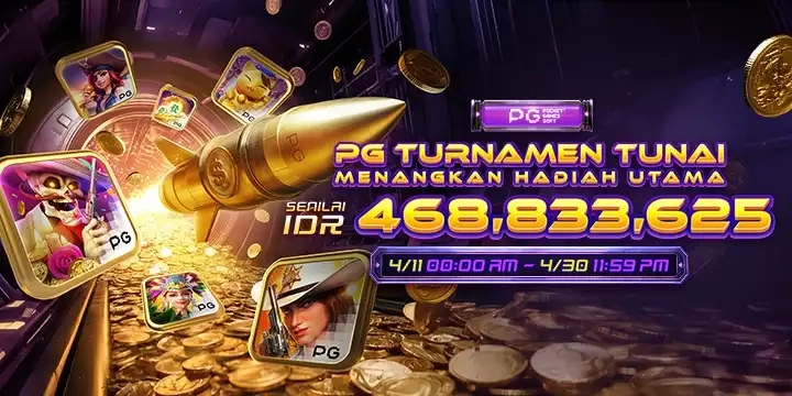 PGSOFT CASH TOURNAMENT Event 11 April - 30 April 2025