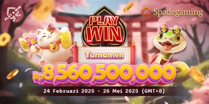 SPADE GAMING PLAY&WIN 24 Feb - 26 Mei 2025